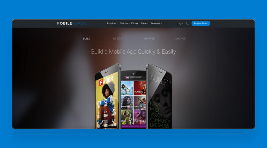 Mobile Roadie - Mobile App Building Platform