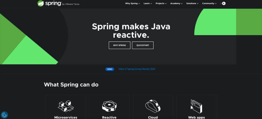 Spring Frameworks - Java Framework