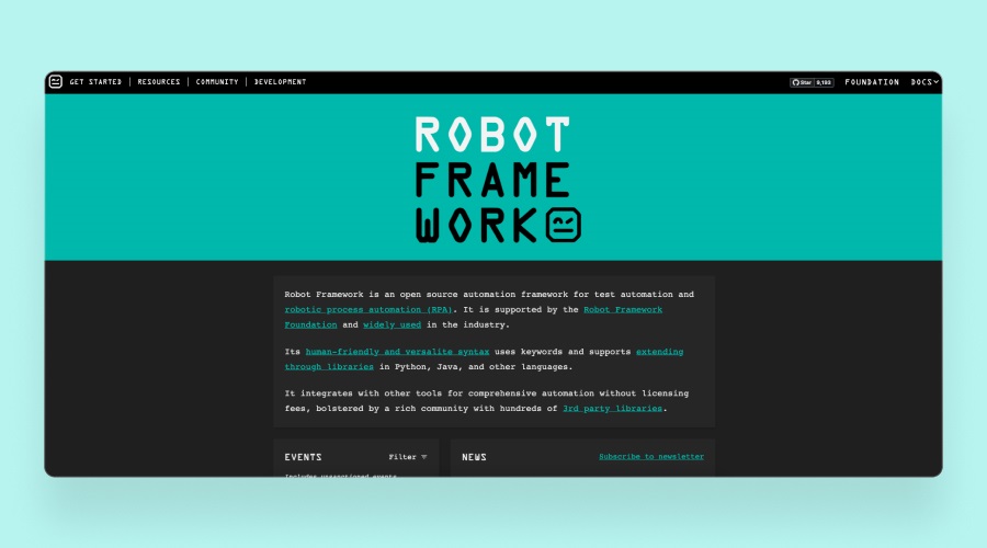 Robot Framework - Automation Testing Software