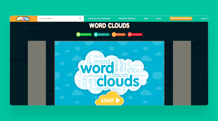 ABCya! - Word Cloud Generator