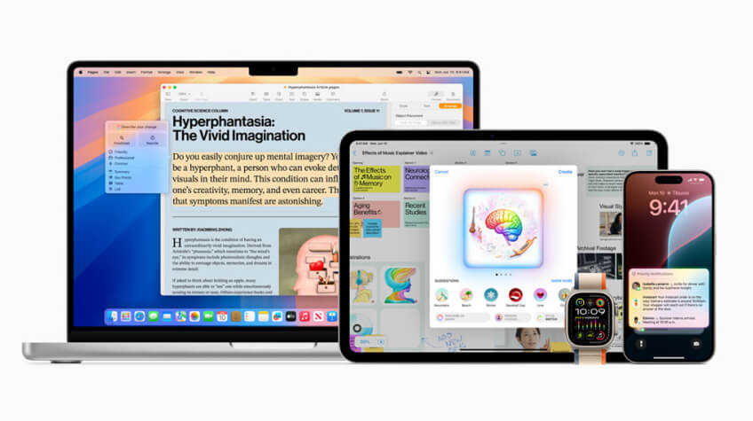 What is Apple Intelligence Its Features for iPhone, iPad and Mac