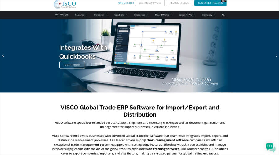 VISCO Software - Best ERP Software