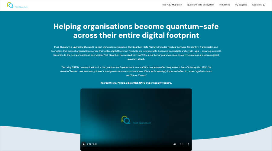 Post-Quantum - QuDef’s Open Access SQOUT - Quantum Threat Intelligence Platform