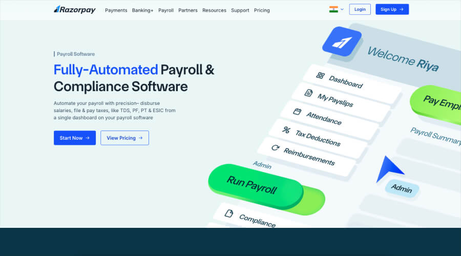 RazorpayX Payroll - Zoho Payroll - Zenefits by TriNet - Payroll Software for Small Business