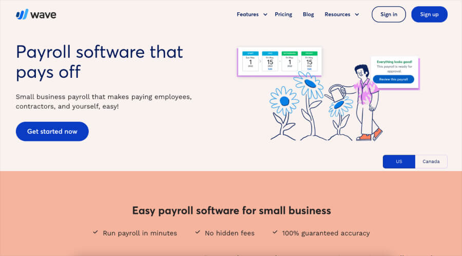 Wave Payroll - HROne - Quikchex_ HR Payroll Software - RazorpayX Payroll - Zoho Payroll - Zenefits by TriNet - Payroll Software for Small Business