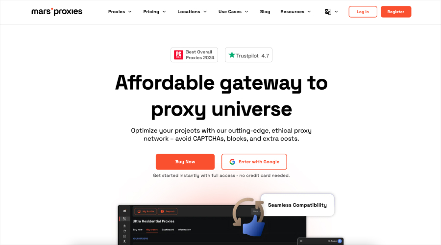 Mars Proxies - Best Proxy Server Service Providers