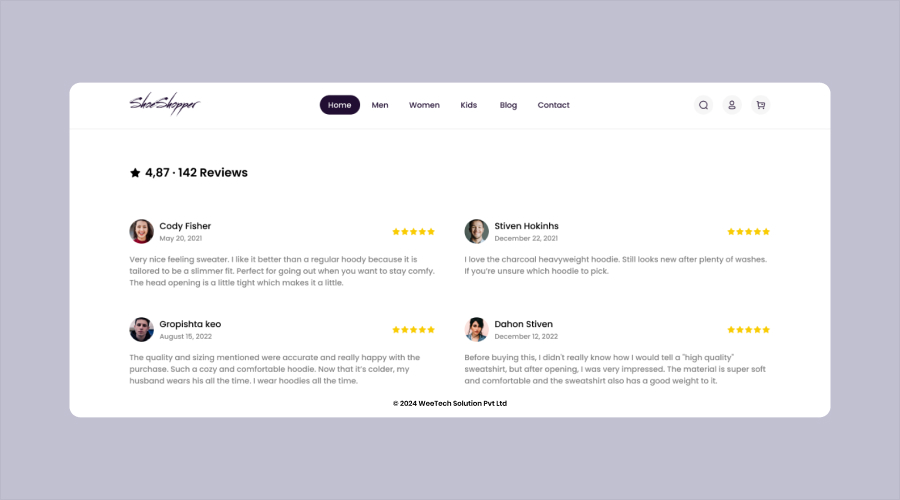 Customer Reviews and Ratings