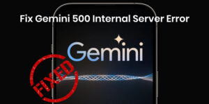 How To Fix Gemini 500 Internal Server Error