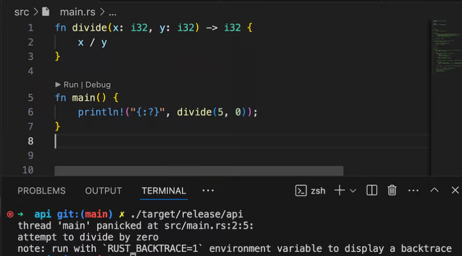 Error Handling in Rust