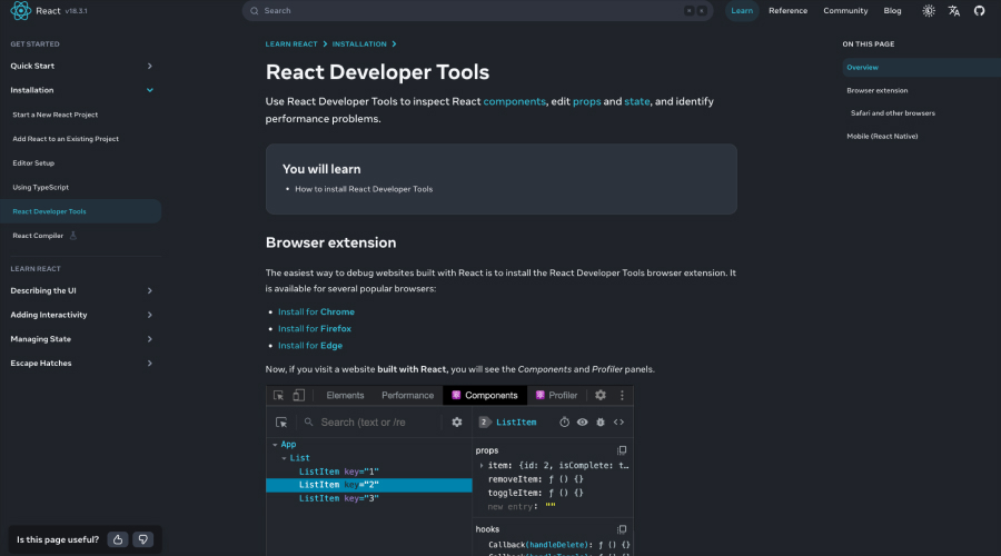 Best React Developer Tools