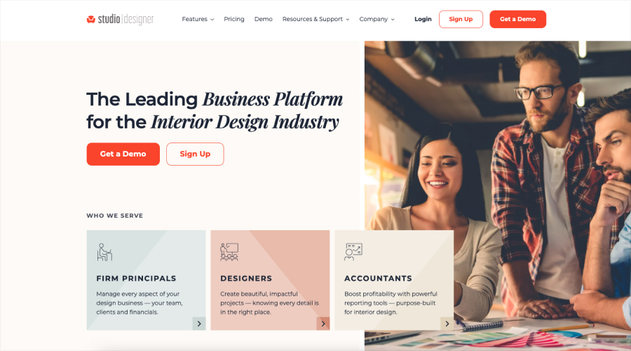 Studio Designer - top 10 accounting software for interior designers