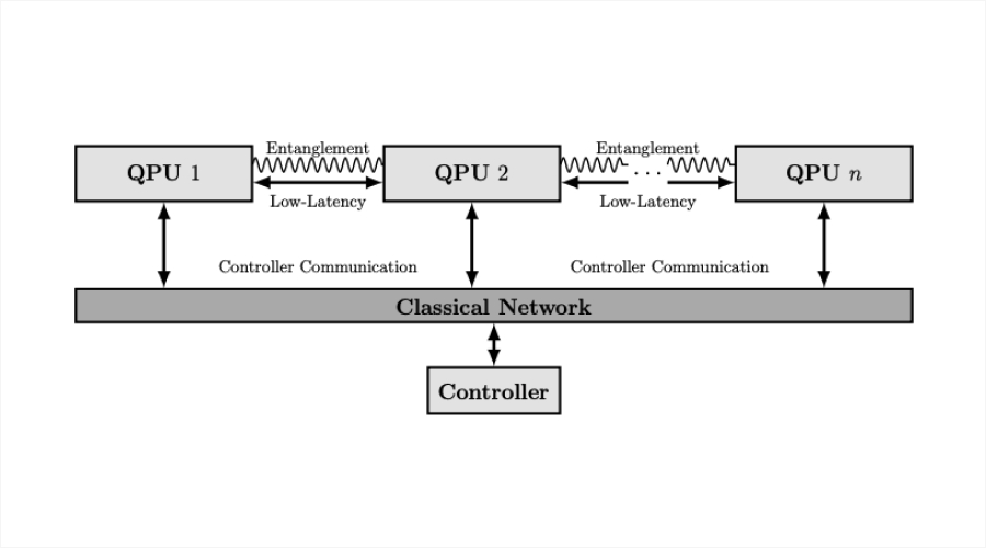 Distributed Quantum Computing - Quantum Network Types