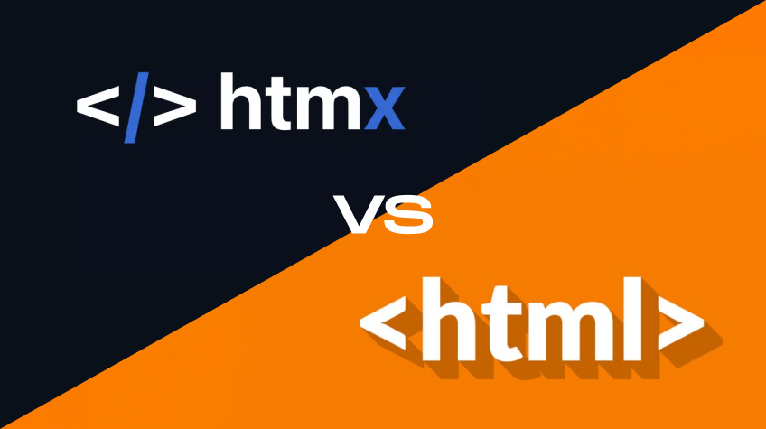 HTMX vs HTML difference