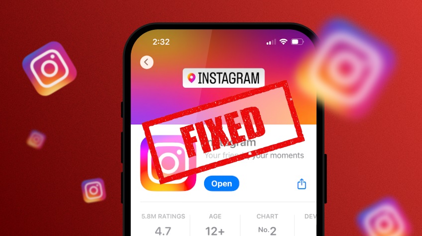 Ways to Fix Instagram Not Working Error