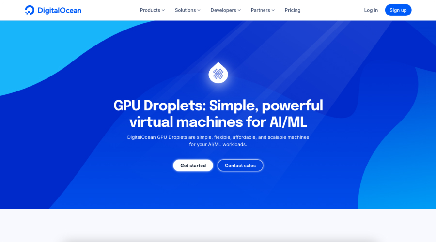 DigitalOcean GPU Droplets - Best GPU Server Hosting Providers