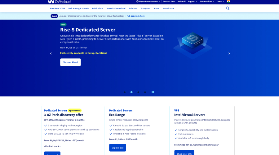 OVHcloud - Best GPU Hosting Providers